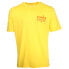 Фото #1 товара Diadora Manifesto Logo Crew Neck Short Sleeve T-Shirt Mens Yellow Casual Tops 17