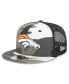 Фото #1 товара Men's Urban Camo Denver Broncos 9FIFTY Trucker Snapback Hat