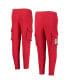 Фото #1 товара Big Boys Red St. Louis Cardinals Players Anthem Fleece Cargo Pants