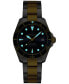 ფოტო #8 პროდუქტის Unisex Swiss Automatic DS Action Diver Two-Tone Stainless Steel Bracelet Watch 38mm
