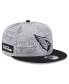 Фото #1 товара Men's Gray, Black Arizona Cardinals 2023 Inspire Change 9FIFTY Snapback Hat