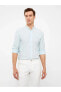 Фото #6 товара Рубашка классического покроя LC WAIKIKI Classic Regular Fit с длинным рукавом из смеси хлопка.