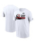 Фото #1 товара Men's White Kansas City Chiefs Super Bowl LVIII Champions Iconic T-shirt