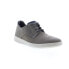 Фото #4 товара Rockport Caldwell Plain Toe CI6427 Mens Gray Leather Lifestyle Sneakers Shoes
