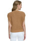 Фото #2 товара Women's Cotton Extended-Shoulder Sweater