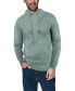 ფოტო #1 პროდუქტის Men's Shawl Neck Knit Sweater