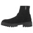 Фото #3 товара Dingo Road Trip Round Toe Pull On Mens Black Casual Boots DI845-BLK