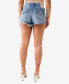 ფოტო #2 პროდუქტის Women's Mid Rise Booty Short