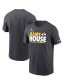 Фото #2 товара Men's Anthracite Los Angeles Rams Super Bowl LVI Champions Alternate Local Pack T-shirt