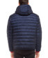 Фото #3 товара Men's Light Weight Quilted Hooded Puffer Jacket Coat