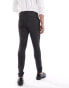 Фото #23 товара ASOS DESIGN slim suit trouser in black pindot