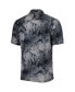 Men's Black Atlanta Falcons Coast Luminescent Fronds Camp IslandZone Button-Up Shirt