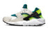 Фото #1 товара Nike Huarache Run 华莱士 复古 低帮 跑步鞋 GS 灰绿 / Обувь Nike Huarache Run GS для бега