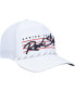 Фото #4 товара Men's White Boston Red Sox Downburst Hitch Snapback Hat