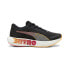 Фото #1 товара Puma Deviate Nitro 2 Ff Graphic Lace Up Mens Black Sneakers Athletic Shoes 3096