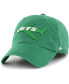 Men's Kelly Green Distressed New York Jets Gridiron Classics Franchise Legacy Fitted Hat