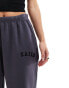 Kaiia Petite cuffed joggers in dark grey