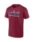 Фото #3 товара Men's Burgundy Colorado Avalanche 2022 Central Division Champions T-shirt