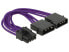 Delock 83705 - 0.15 m - PCI-E (8-pin) - Male - Male - Straight - Straight