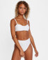 RVCA 281503 Women's Bandeau Bikini Top - La Jolla Top (Bright White, X-Large)