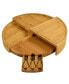 Фото #3 товара Vienna Transforming Multilevel Bamboo Cheese Board Set with Tools