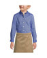 ფოტო #6 პროდუქტის Little Girls School Uniform Long Sleeve Oxford Dress Shirt