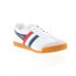 Фото #3 товара Gola Harrier Leather CMA198 Mens White Leather Lifestyle Sneakers Shoes