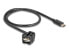 Фото #1 товара Delock Keystone Modul USB 2.0 A Buchse zu Type-C Stecker 250°