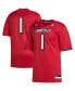 Фото #1 товара Men's #1 Cardinal Louisville Cardinals Premier Football Jersey