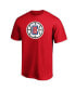 Men's Red, Royal La Clippers T-shirt Combo Pack