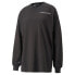 Фото #1 товара Puma X Lauren London Protect Ls Tee Mens Black Casual Tops 53995101