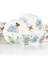 Фото #1 товара Butterfly Meadow Blue 18 Pc. Dinnerware Set, Service for 6, Created for Macy's