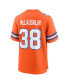 Men's Jaleel McLaughlin Orange Denver Broncos Mile High Collection 1977 Throwback Player Game Jersey