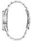 ფოტო #2 პროდუქტის Eco-Drive Men's Classic Stainless Steel Bracelet Watch 42mm