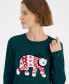 Фото #3 товара Women's Polar Bear Graphic Sweater