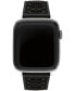 Фото #1 товара Ремешок Coach Black Silicone Strap 42/44/45mm Apple Watch Band