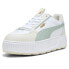 Фото #2 товара Puma Karmen Rebelle Platform Womens Green, White Sneakers Casual Shoes 38721216