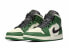 Фото #4 товара Кроссовки Nike Air Jordan 1 Mid Pine Green (Бежевый, Зеленый)