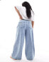 Фото #3 товара ASOS DESIGN Curve pull on jean in light blue