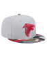 Фото #3 товара Men's Gray Atlanta Falcons Active Camo 59FIFTY Fitted Hat