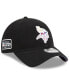 ფოტო #1 პროდუქტის Men's Black Minnesota Vikings 2023 NFL Crucial Catch 9TWENTY Adjustable Hat