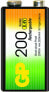 Фото #3 товара Аккумуляторы GP Battery NiMH 200 9V 8.4V - 9V - Nickel-Metal Hydride (NiMH) - 8.4 V - 1 шт. - 200 mAh
