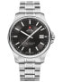 Фото #2 товара мужские наручные часы с серебряным браслетом Swiss Military SM30200.01 Mens 39mm 5ATM