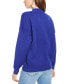Фото #2 товара Lost + Wander Mock Neck Pullover Sweater Cobalt Blue M/L