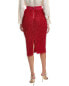 Фото #2 товара Gracia Tinsel Pencil Skirt Women's