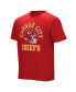 Фото #2 товара Men's Red Kansas City Chiefs Field Goal Assisted T-shirt