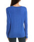 Фото #2 товара Hannah Rose Santa Monica Cashmere-Blend Pullover Women's