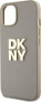 Фото #5 товара DKNY DKNY Wrist Strap Stock Logo - Etui iPhone 15 / 14 / 13 (beżowy)