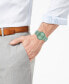 Unisex Swiss True Thinline Les Couleurs Le Corbusier Green High-Tech Ceramic Bracelet Watch 39mm