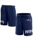 Men's Navy New England Patriots Clincher Shorts